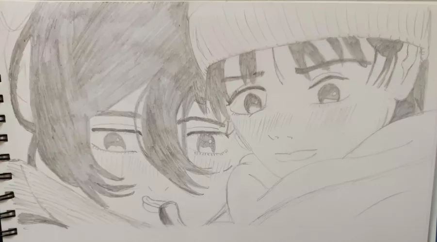 Look Back draw i made 