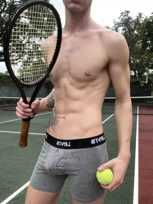 [M] Tennis makes hard my penis