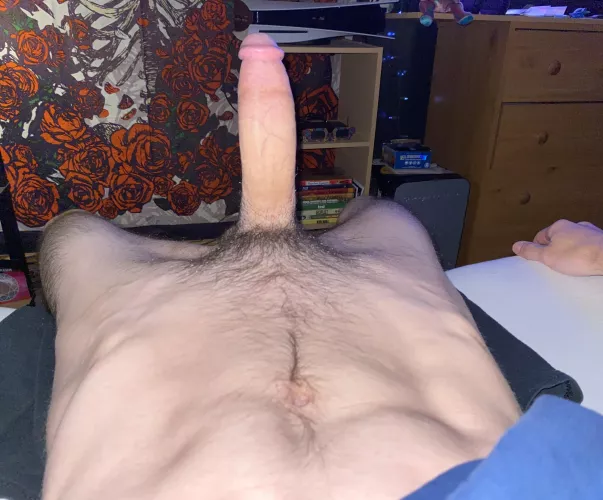 picture yourself on my cock, you able to take it all?