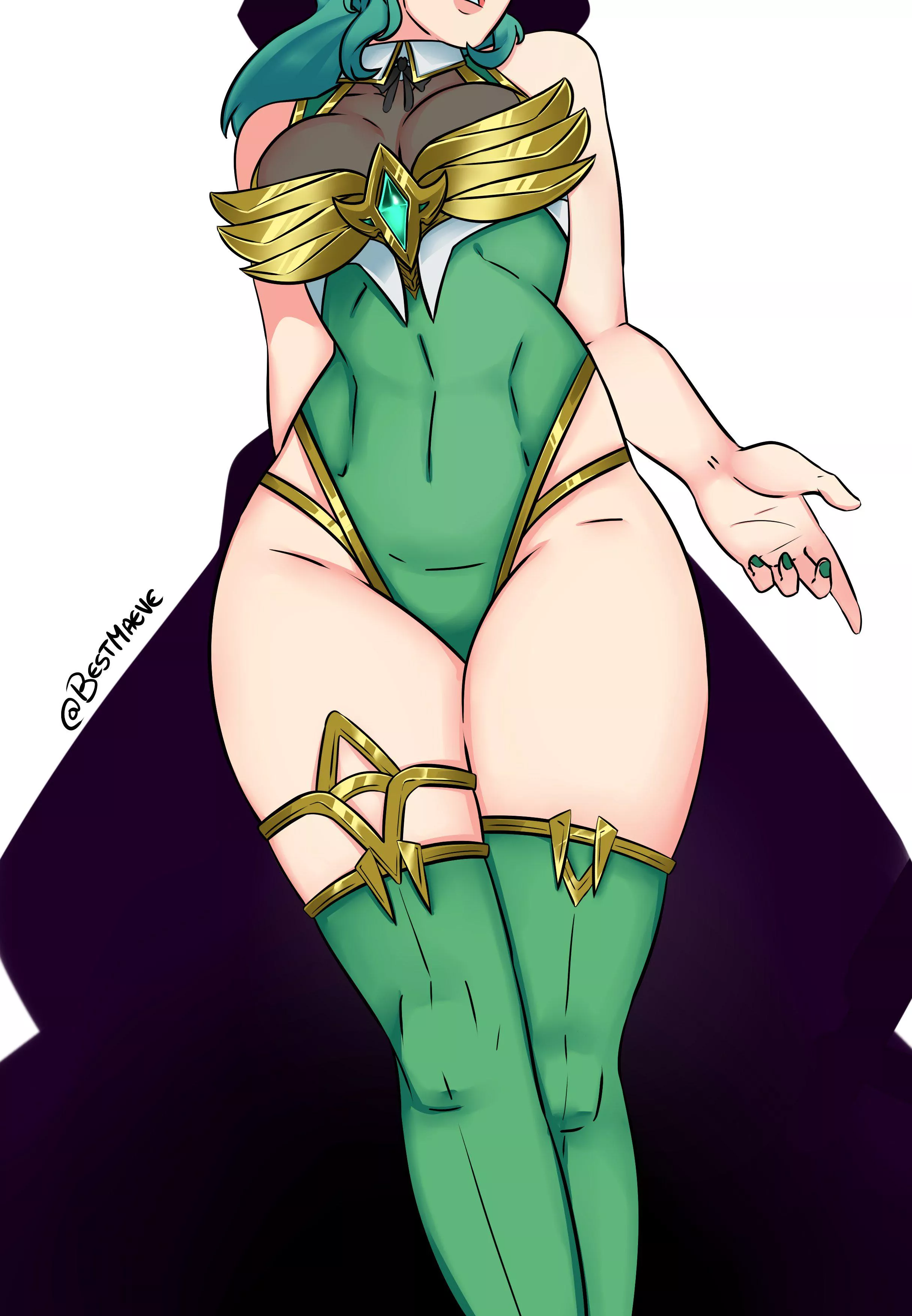 Seris and her stellar thighs (MaeveBestGirl, Summer)
