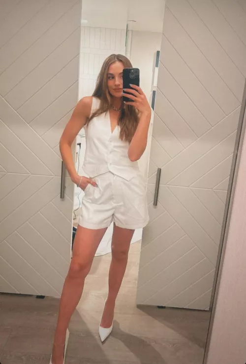 The legs are out today 