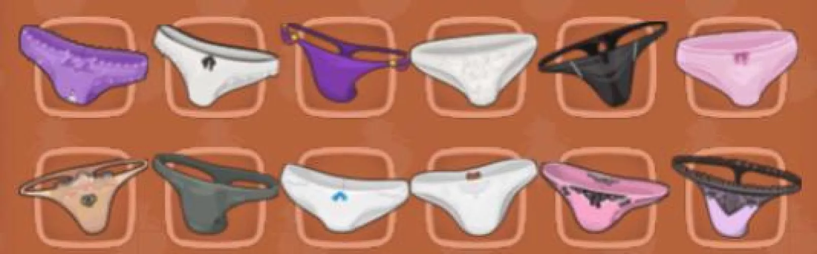 What’s your favorite pair of panties out of the 12 characters?