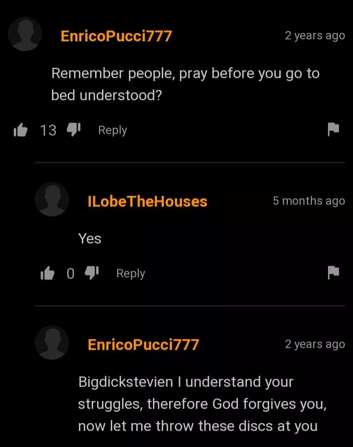 You gotta praise the Lord too
