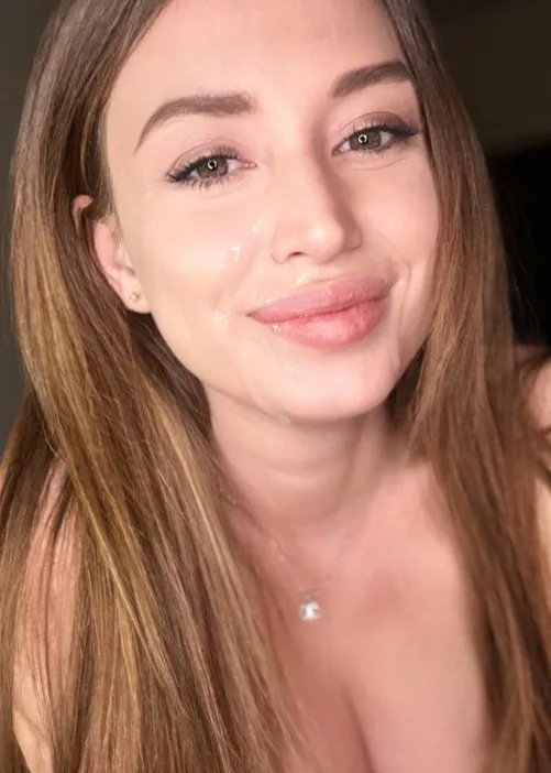 A mouthful and I'm happy. 