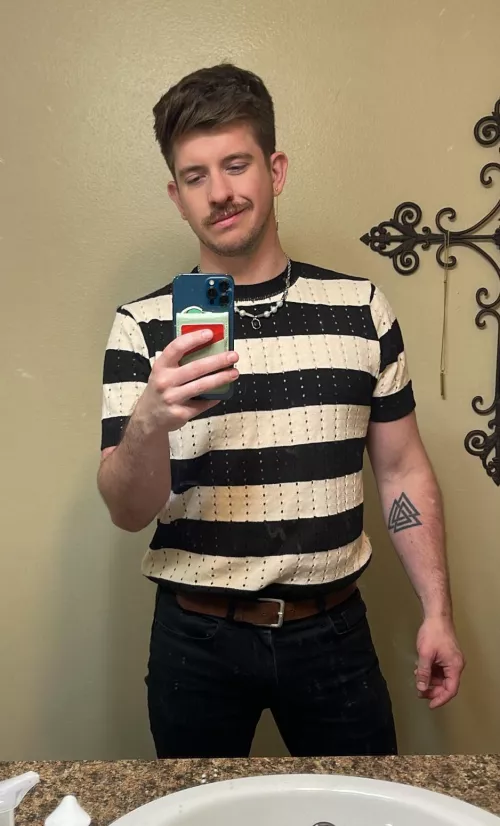 Date night yesterday and boo liked my new fit a lot ๐ฅฐ๐ณ๏ธโ๐