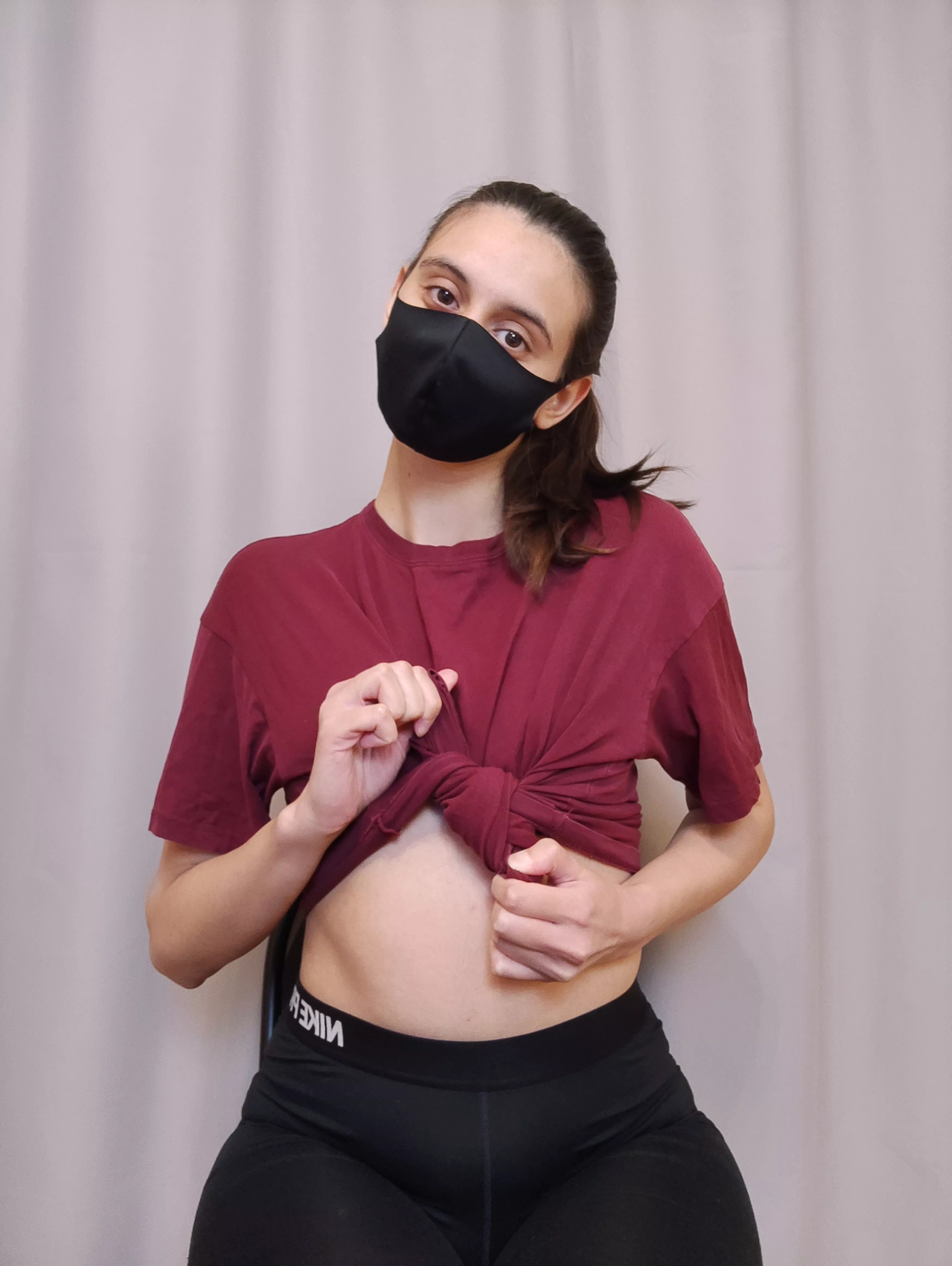 I want to stroke you with my hands