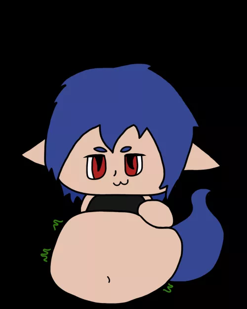 {image} I am just a silly little boy churner~ I love churning up boys into snake fat and slush~ art by Princethefirst