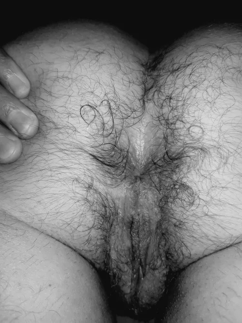 My hairy ass needs attention x