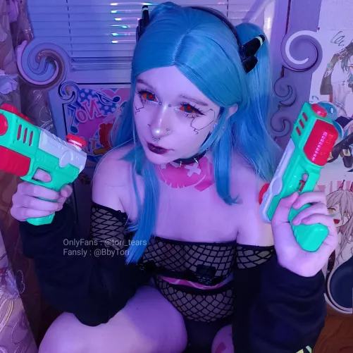 Rebecca from Cyberpunk by BbyTori 