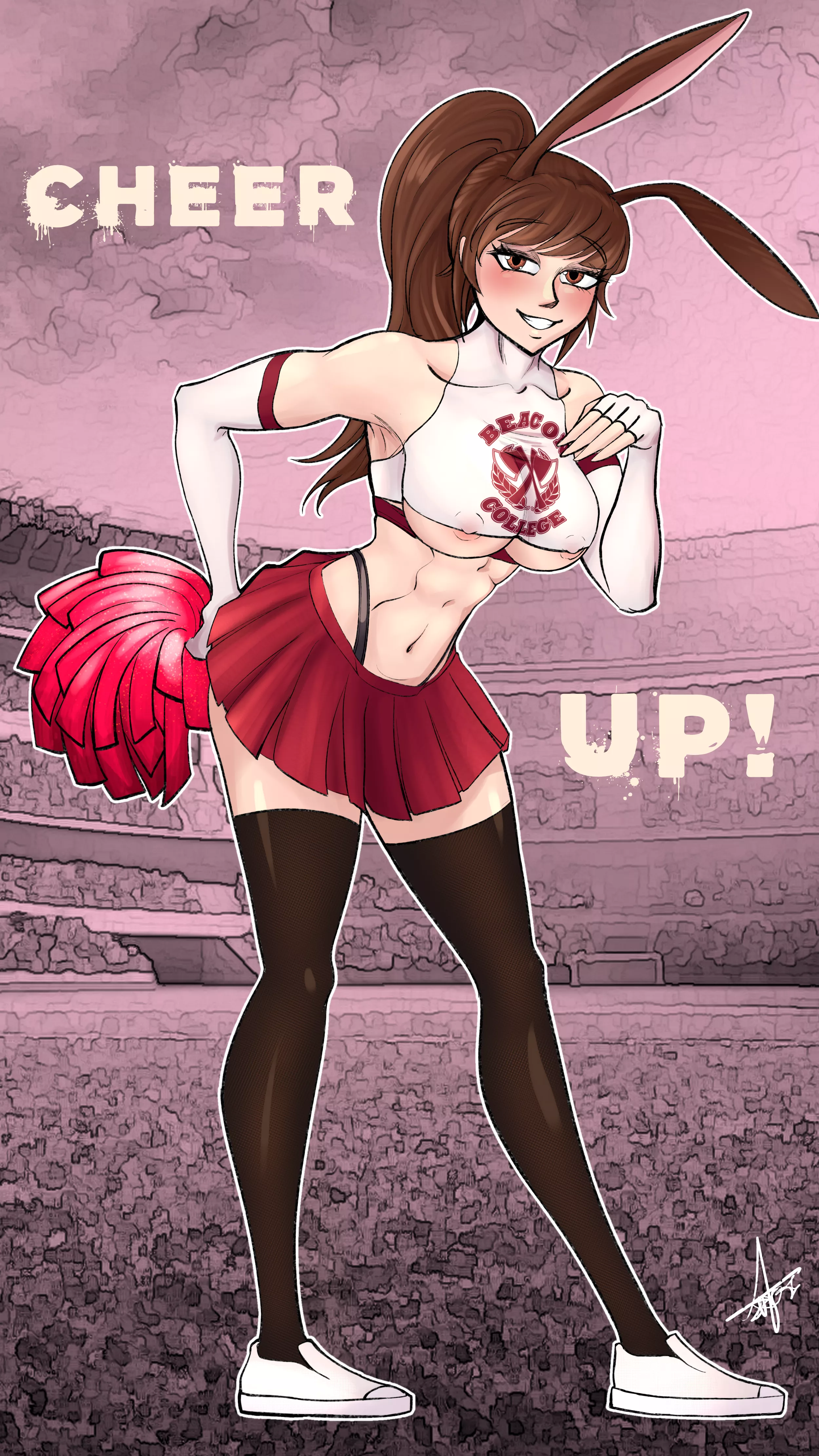 #RWBYCheerleaderCollab! Ready for your enjoyment, Velvet! [By SiroApollo]