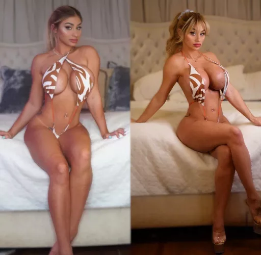Same bikini, new tits @avalonnfoxx