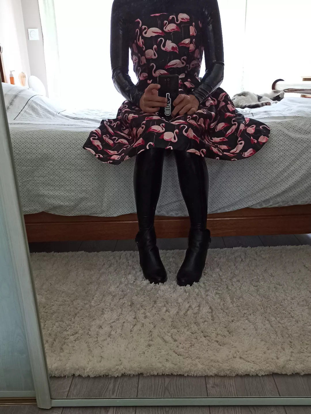 Shiny princess, with a bonus cat