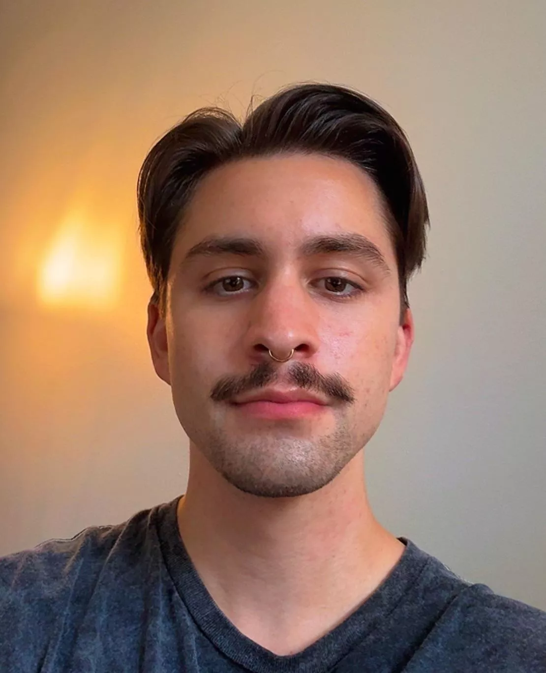 skin starting to clear up (or maybe it’s just the dim lighting!)