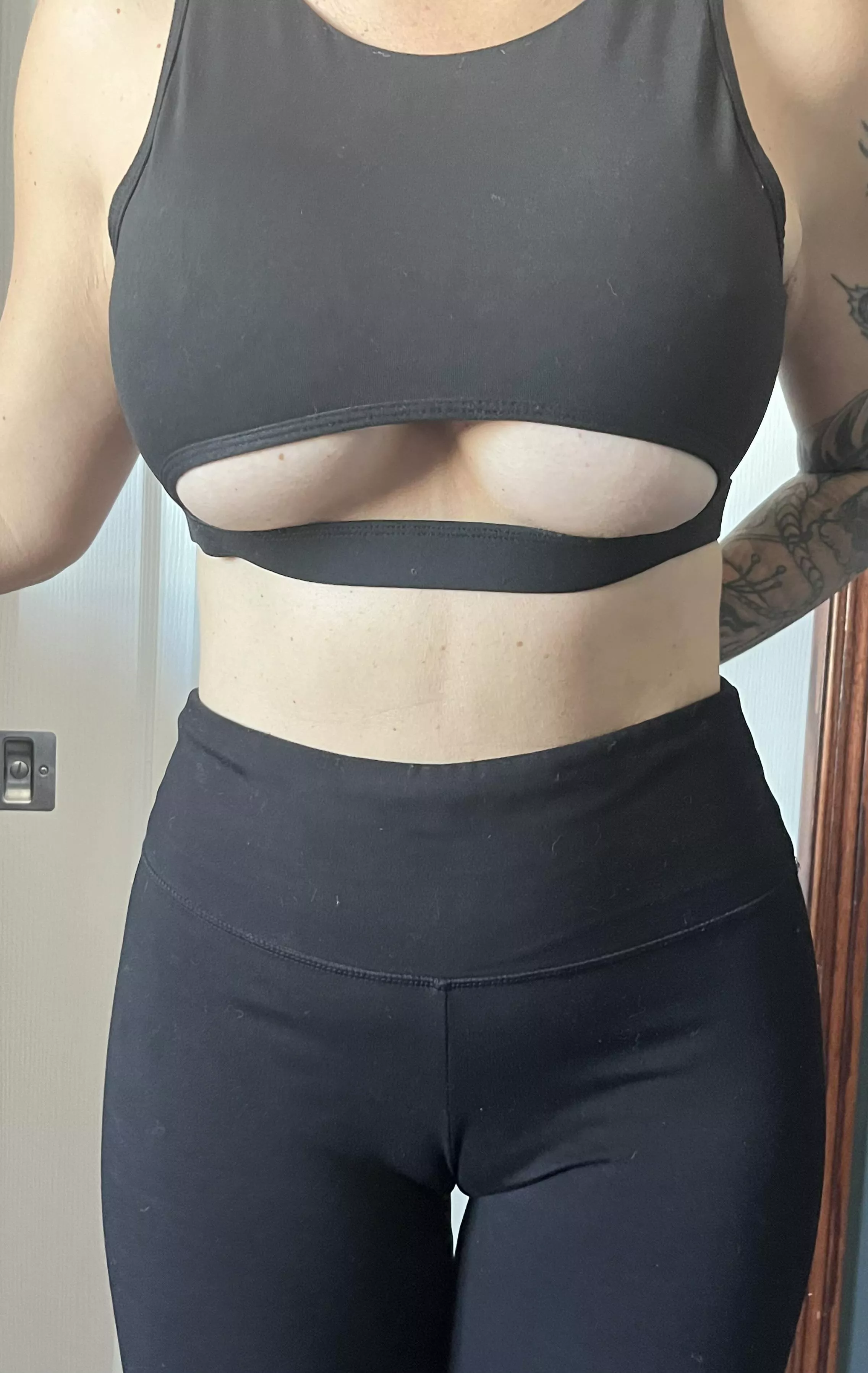 There is real concern they pop out during my workout😈