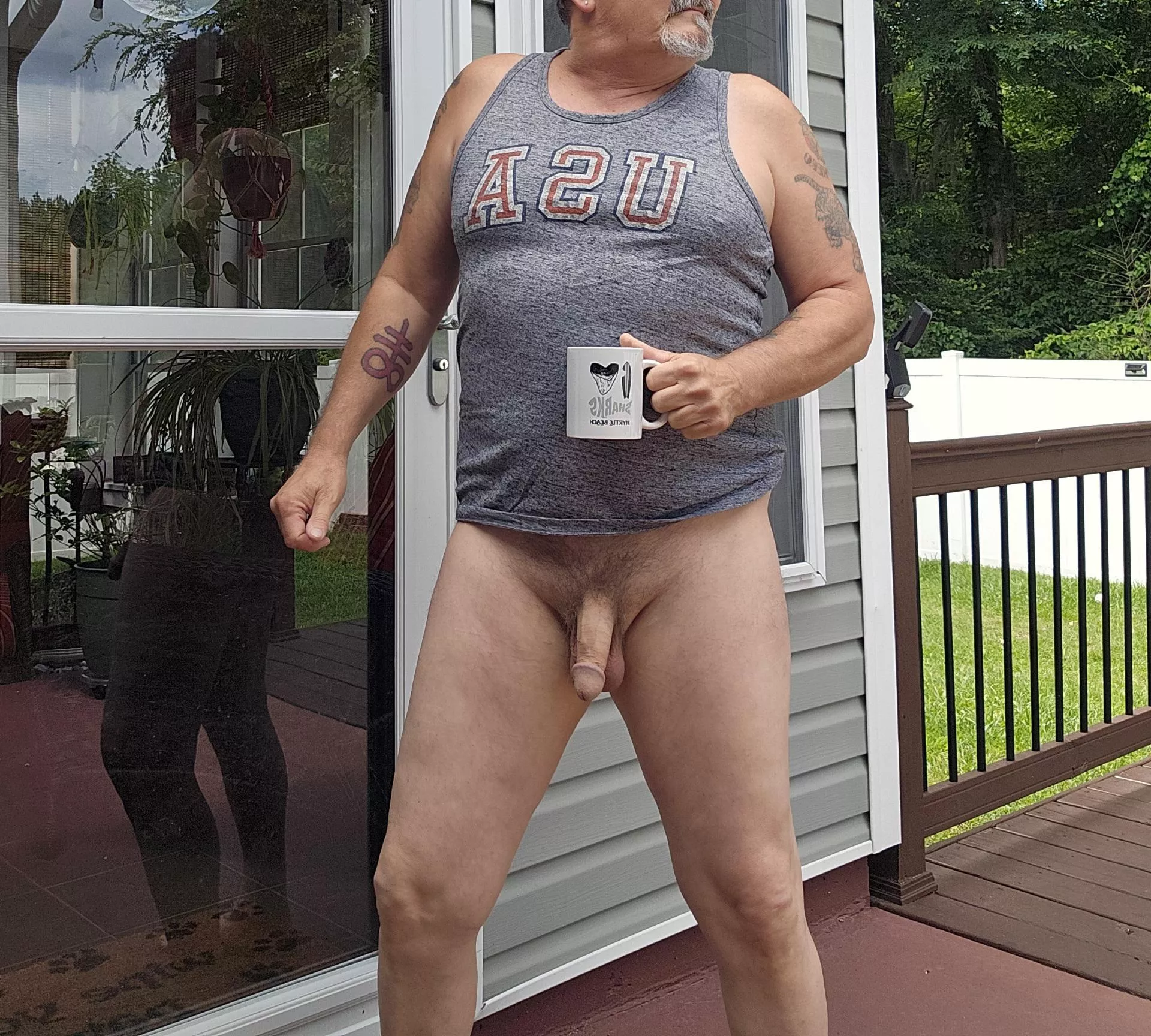 Well, I think I forgot my pants!