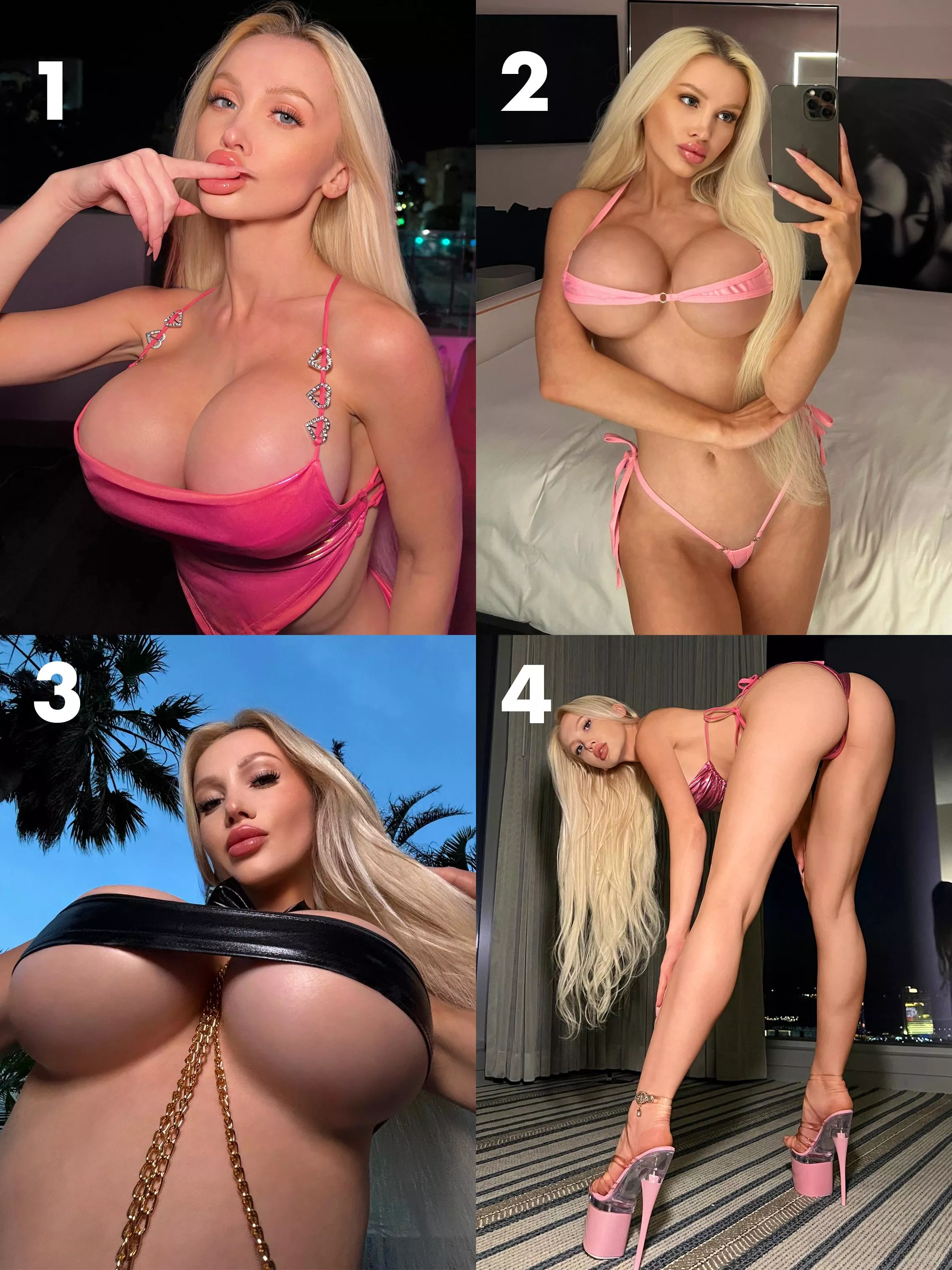 Which one makes me a better bimbo?