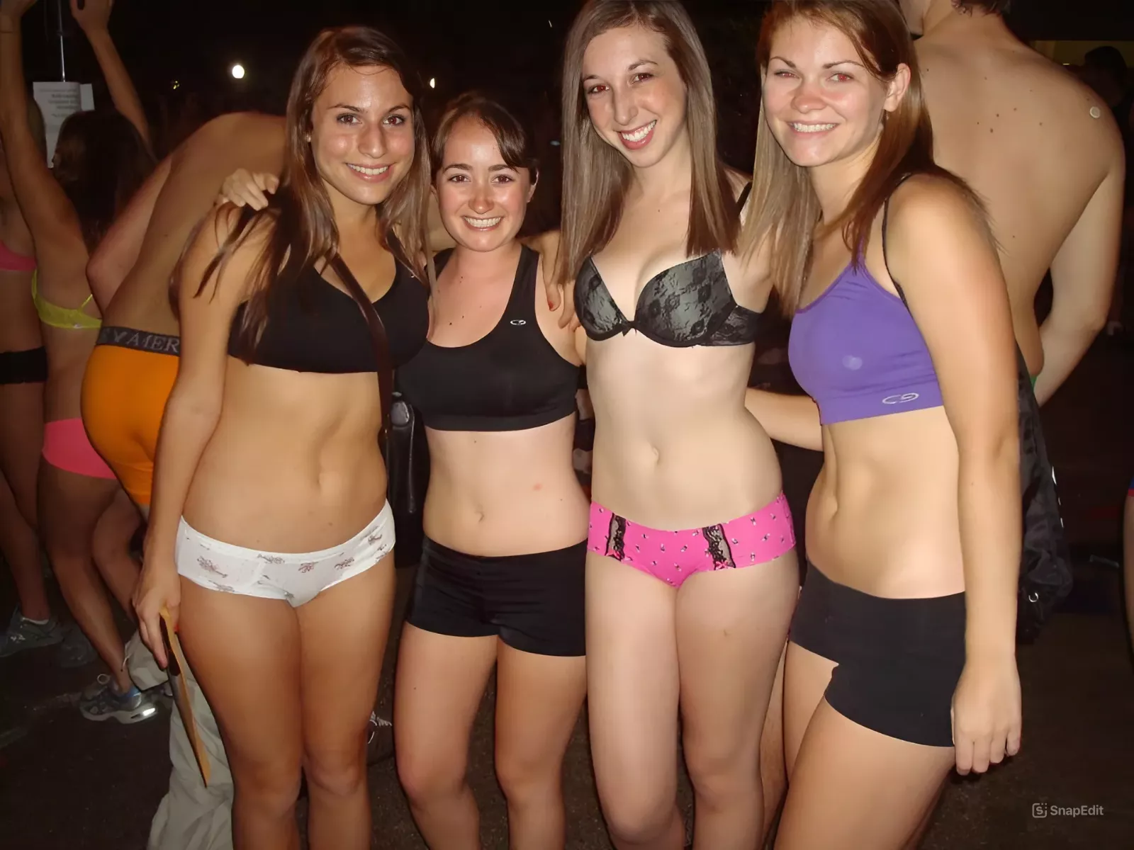 College Freshmen Undie Run  - Rank and Why