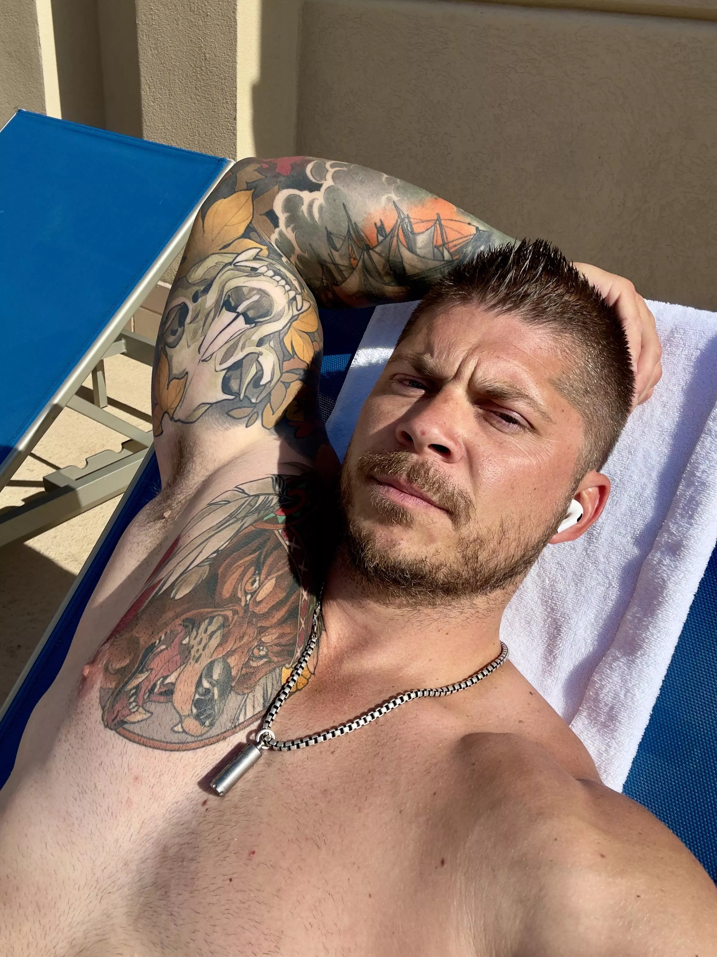 Gettin that summer tan 