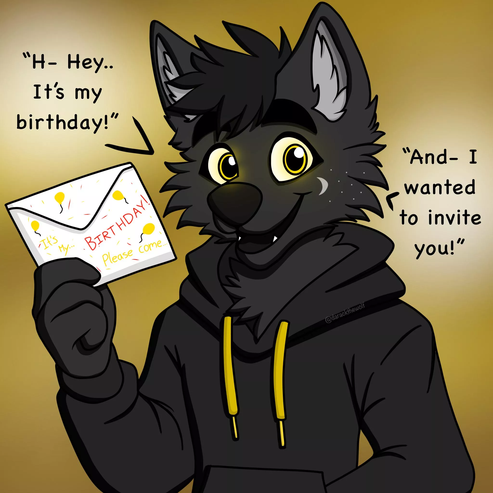 Hey there!! You’re invited! :D (please come..)