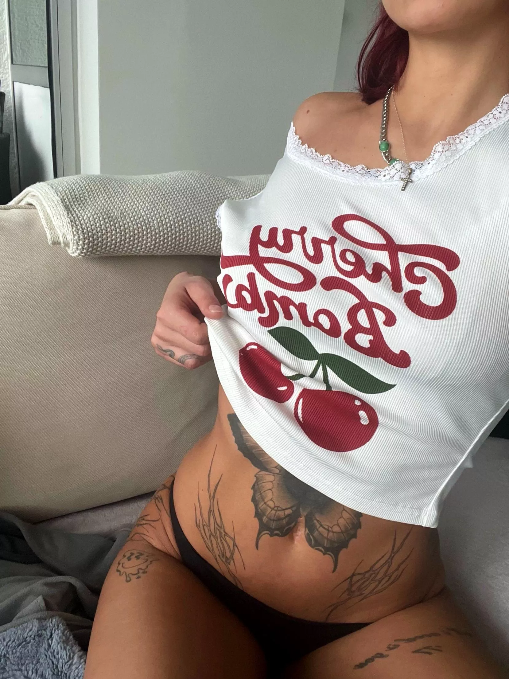 i'm a 19f redhead looking to have some fun. you up for it?