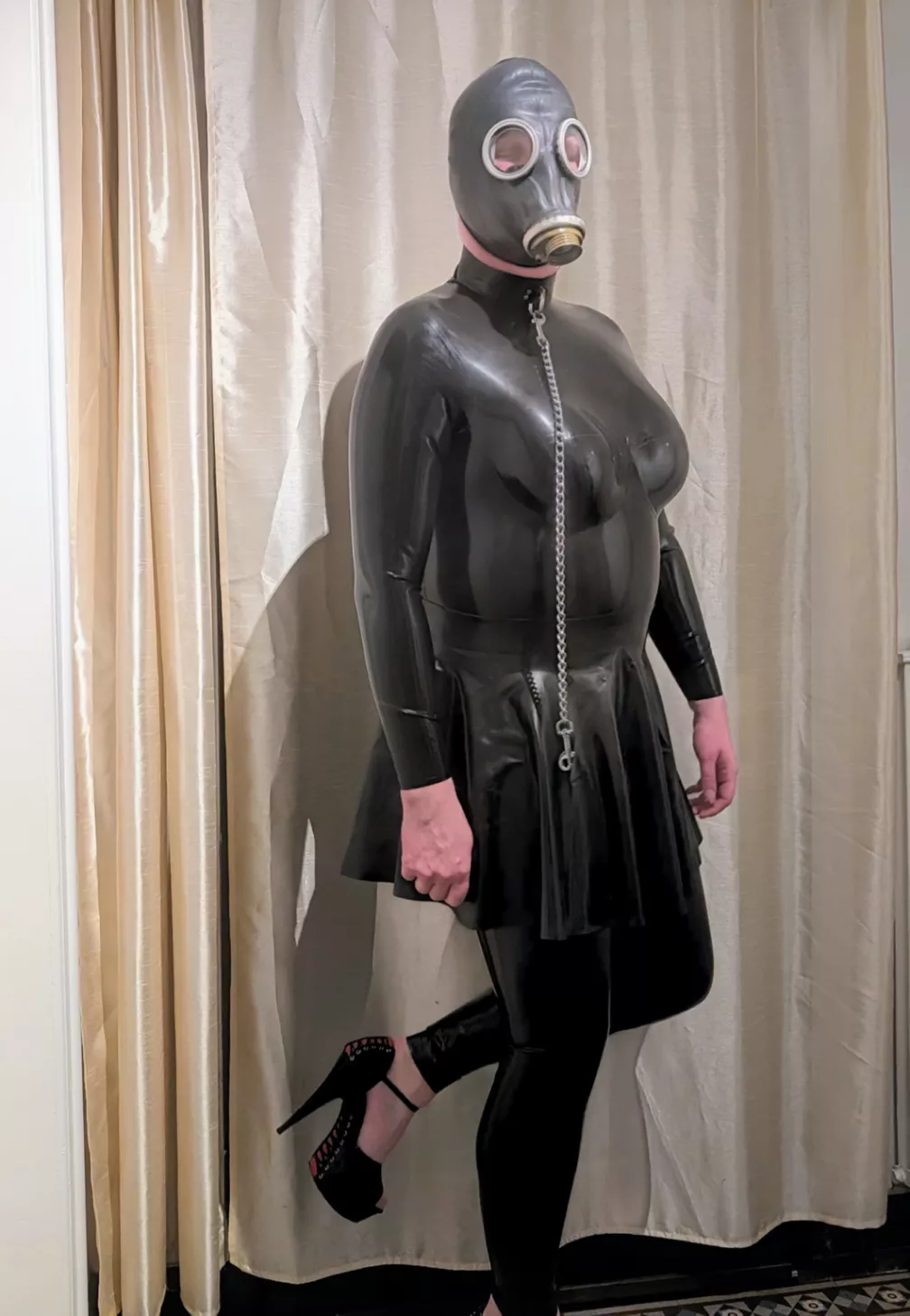 Is someone taking the leash?