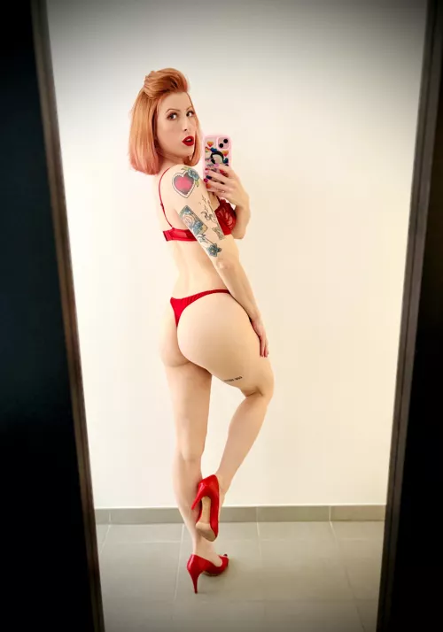 Red suits me perfectly.