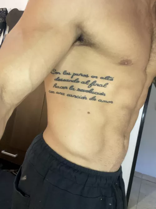 Think you can handle this inked beast in your bed?