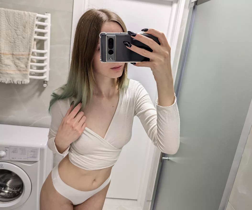 Time to shower but alone