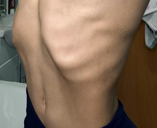 Time to strip down for the shower 