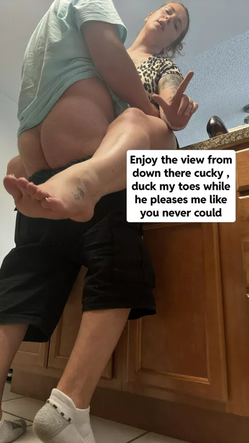 While you’re at work your wife entertains your bully. He eats your food fucks you wife on your nice counters , he even drinks all your beer, they even demand you to give them most of your pay check.. but I guess you can’t really put a price on your h