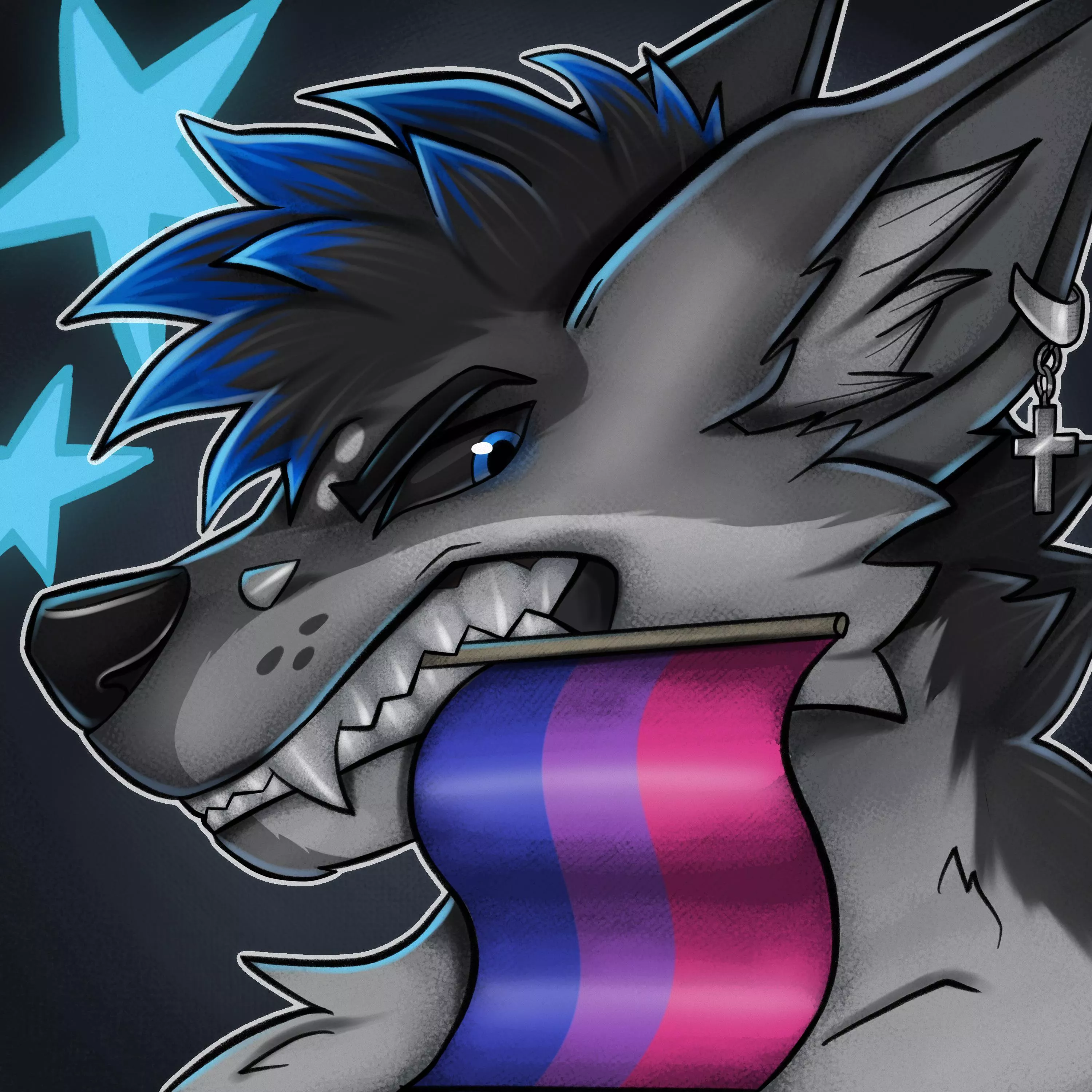 Who is also proud bi?