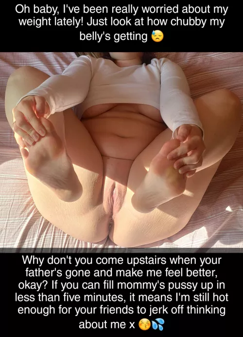 Your Greek mommy's put on a bit of weight: is she still good enough to milk you? 