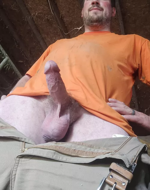 Help strip this Tradesman down after a hot day!