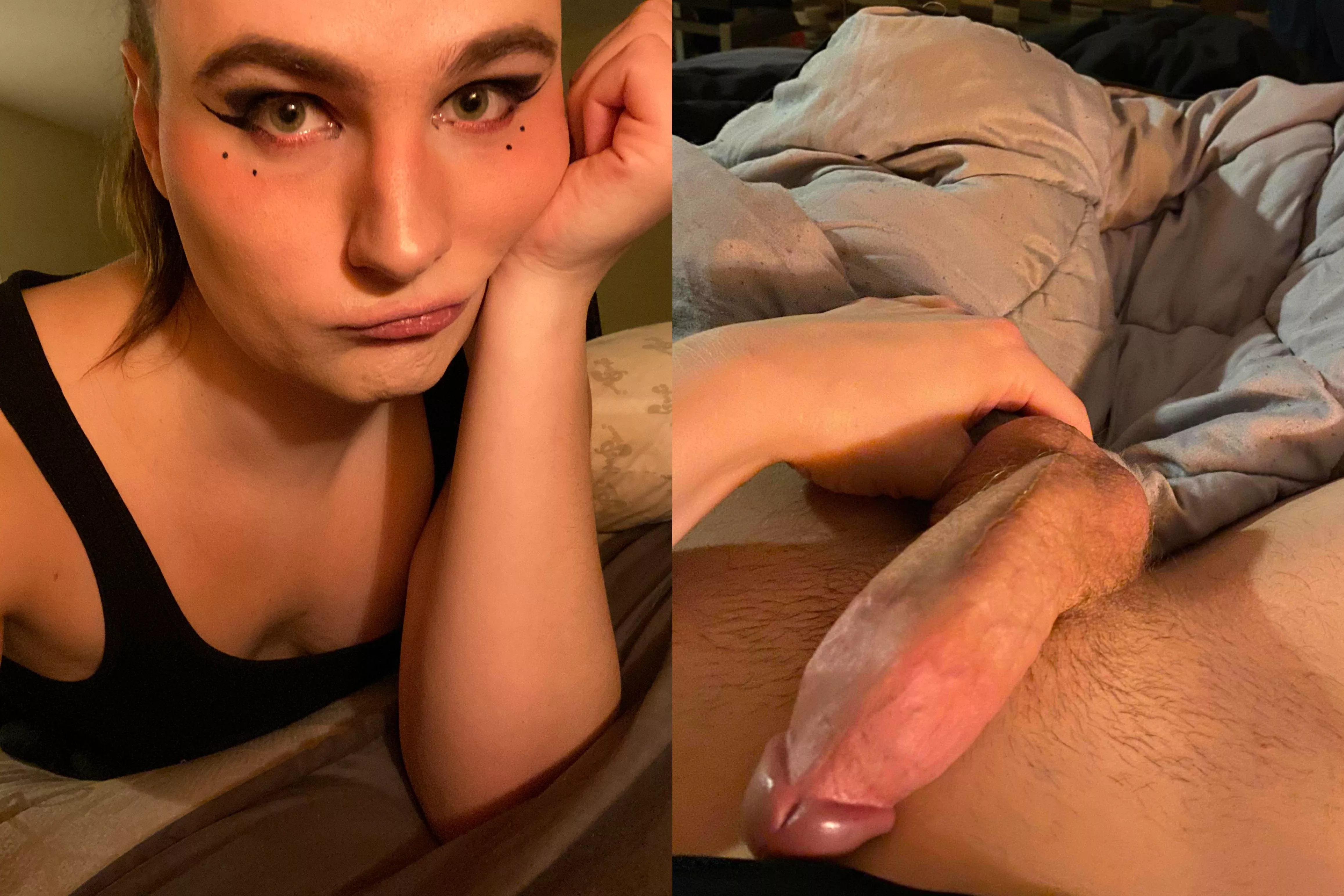 I know how much the sight of my girl dick turns you on