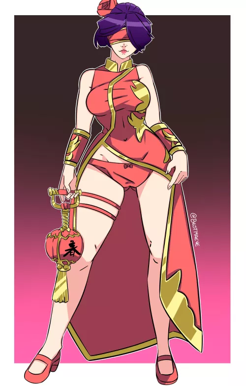 Madame Seris parts her Dress (Summer, MaeveBestGirl)