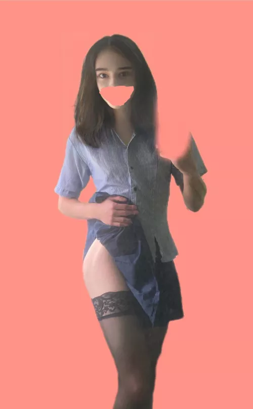 My school uniform with a sexy twist 😝🤭