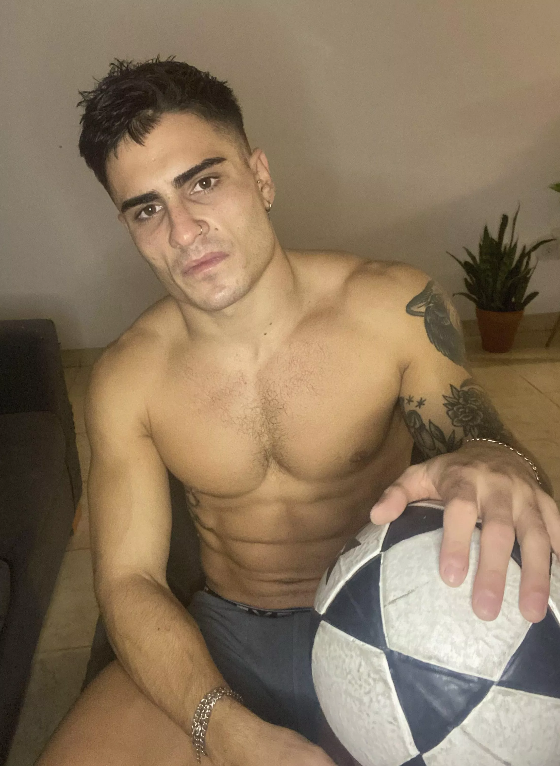 The boxer briefs or my soccer jersey?