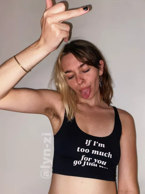 the hairier the better, right?