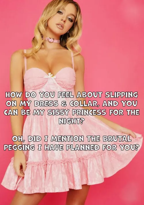 Well? Are you happy to be the bitch tonight? 