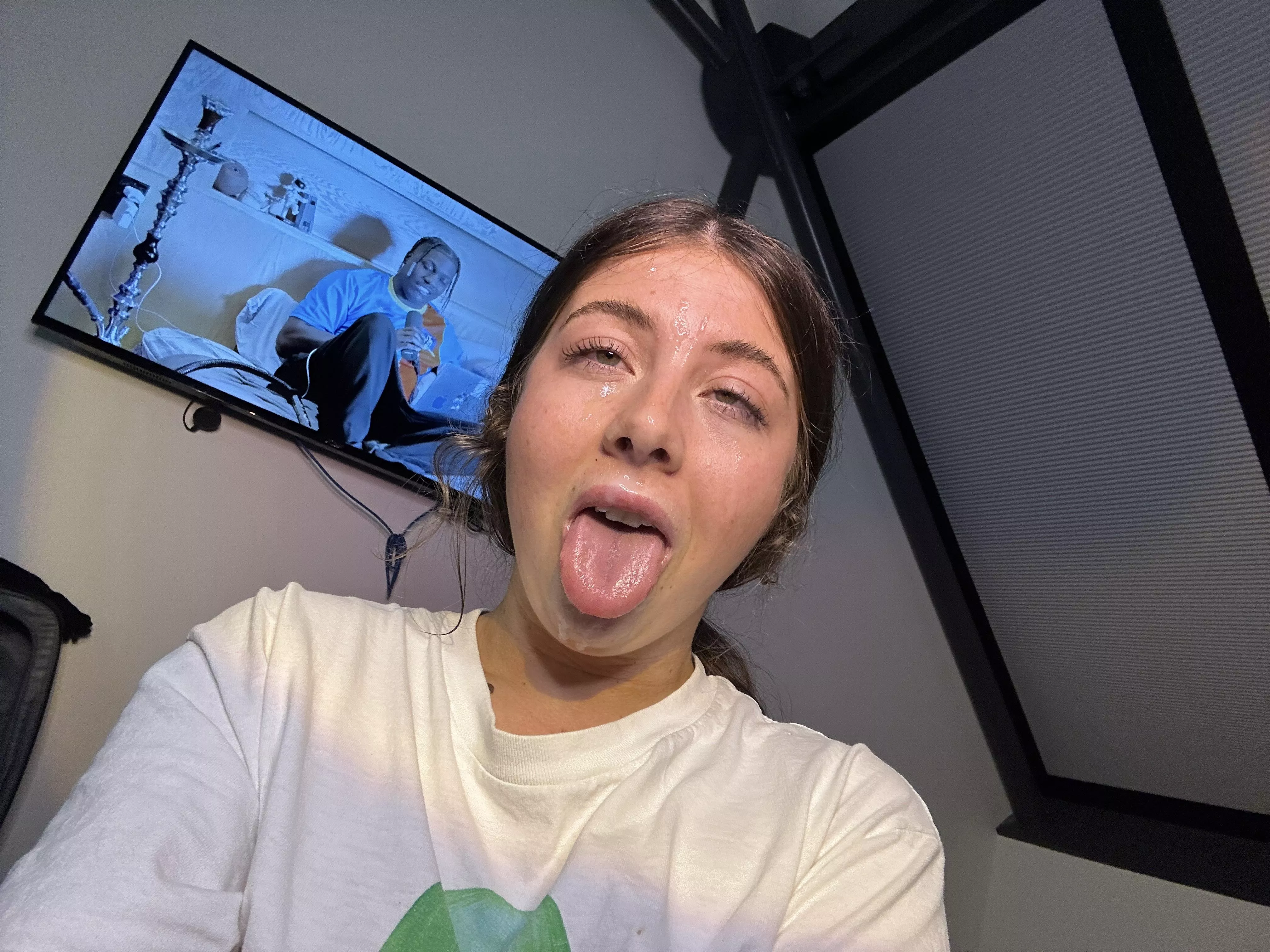 What do you call a girl who sucks cock everyday? 