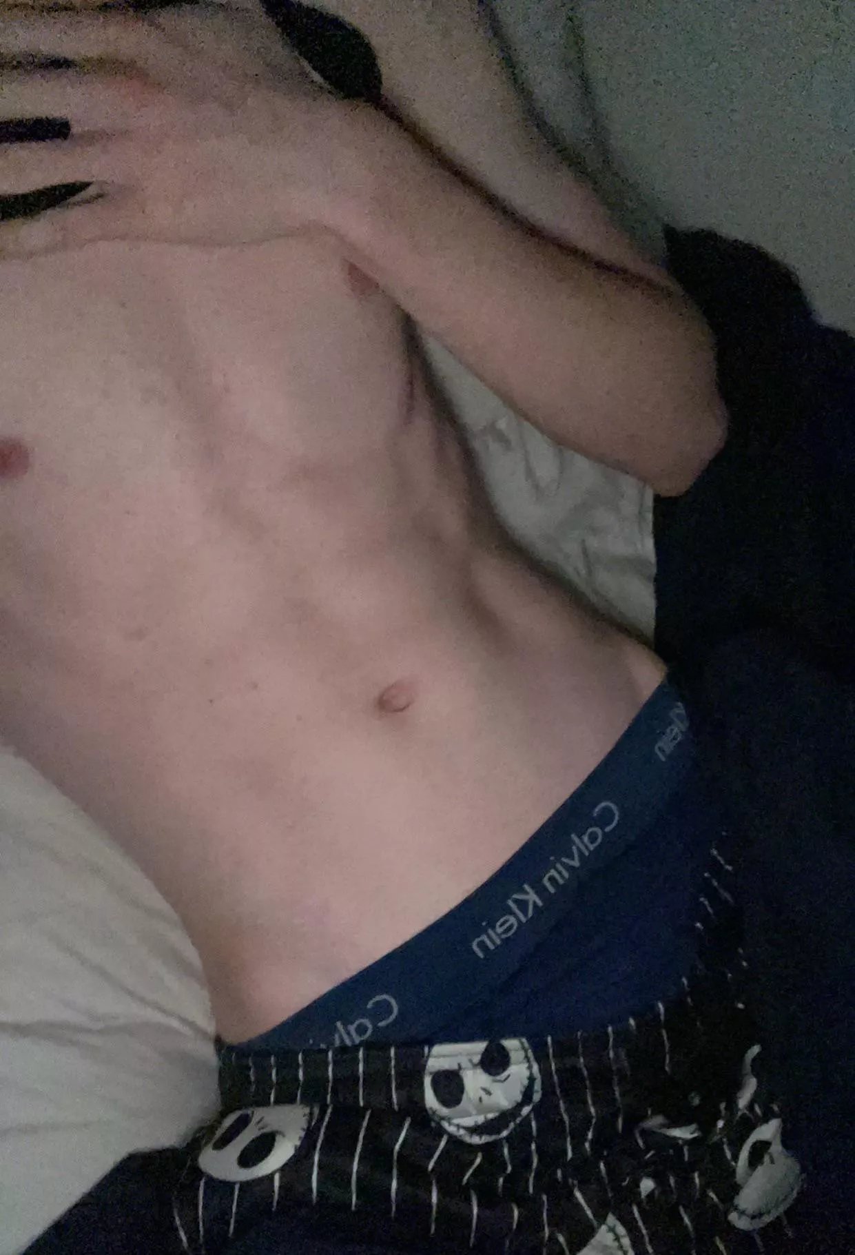 anyone wanna help me out of these pj pants ?