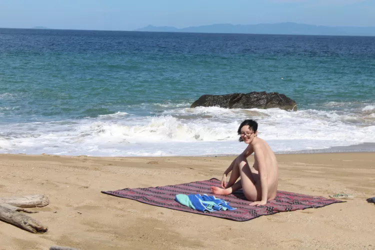 Beautiful Beach Nerd 