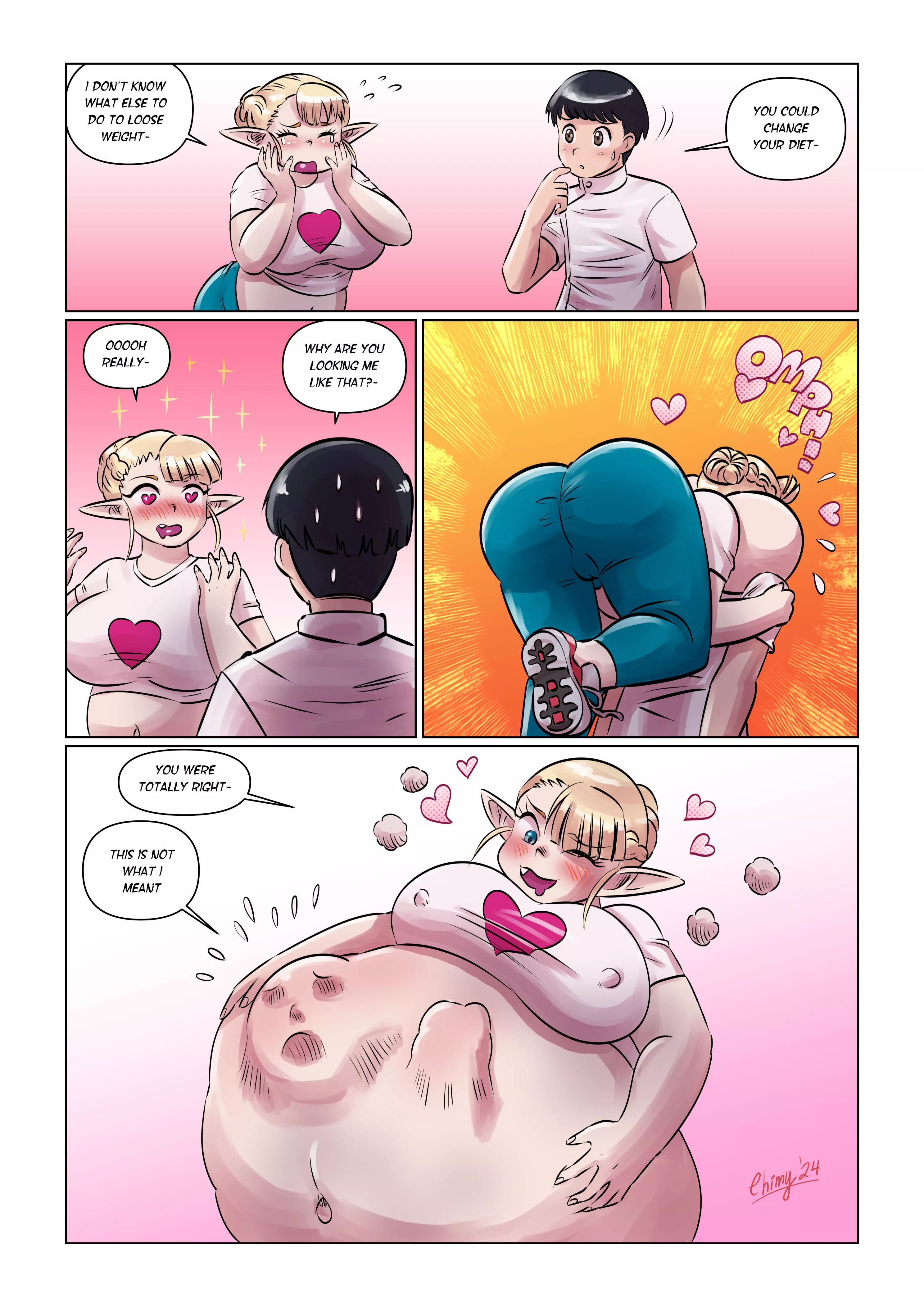 {Comic} Plus sized elf: 