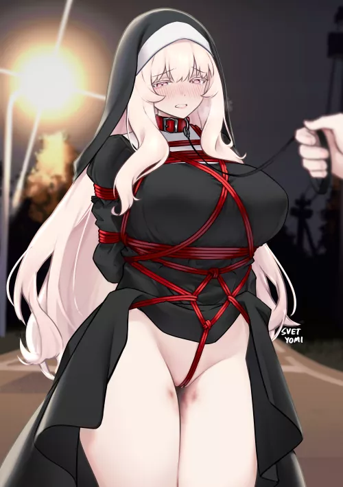 Daddy... W-Where are we going? W-Why do you love to keep me flustered so much...