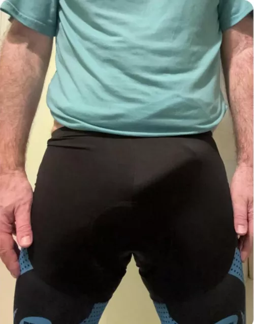 Do I show in these bike shorts? (59)