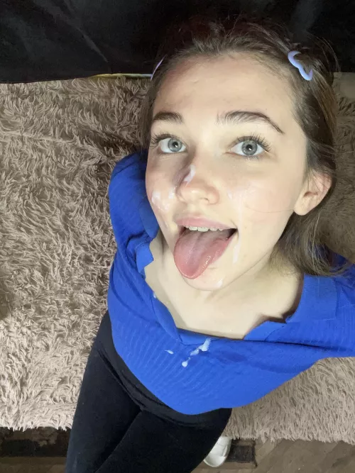 Getting all the cum out