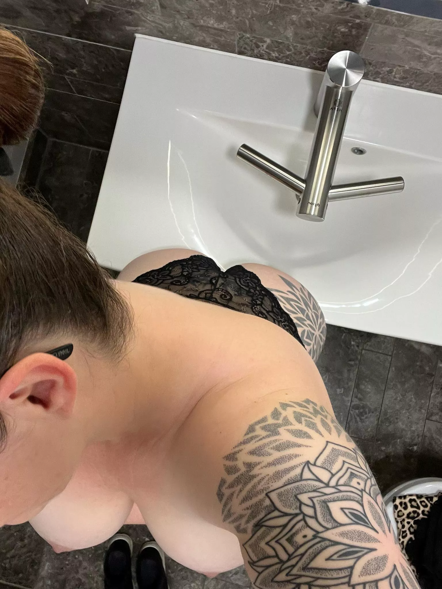 Getting ready for work