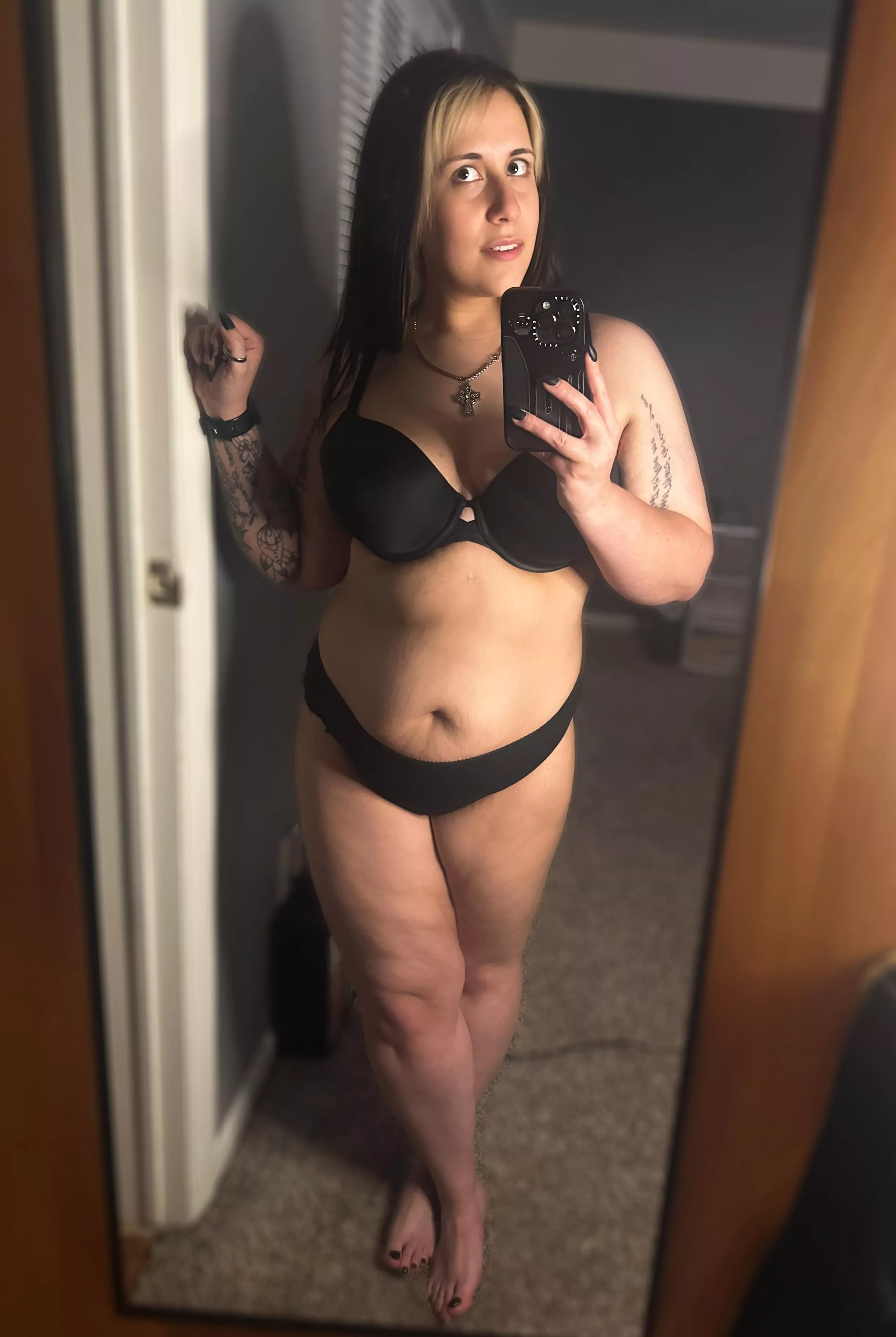 Hope a little cellulite and stretch mark aren’t a problem 