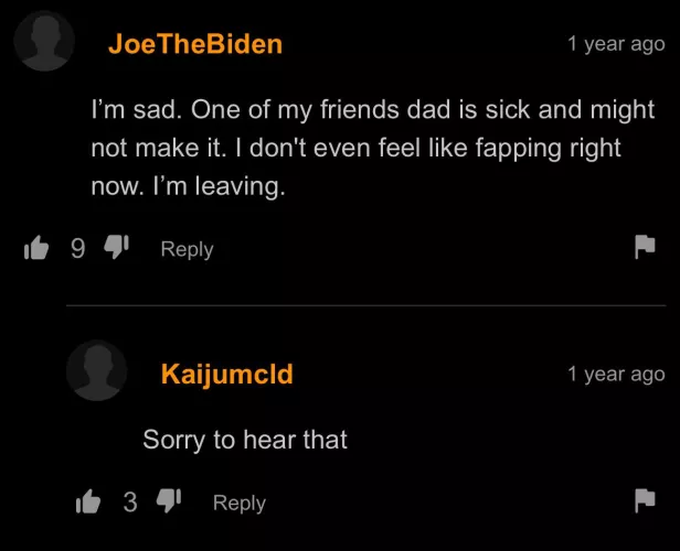 I hope his friends dad made it