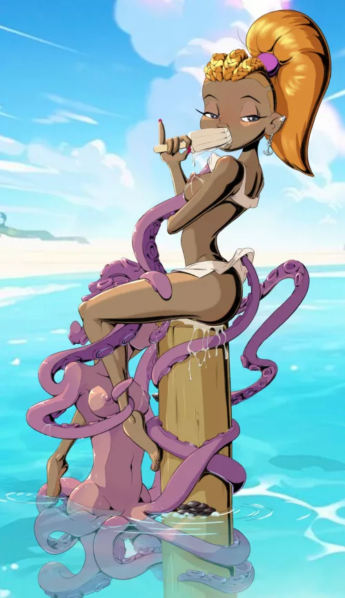 Ice cream on a stick 